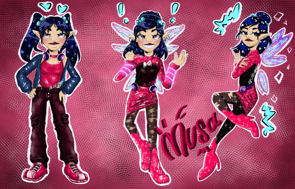 Redesign of Musa from Winx Club