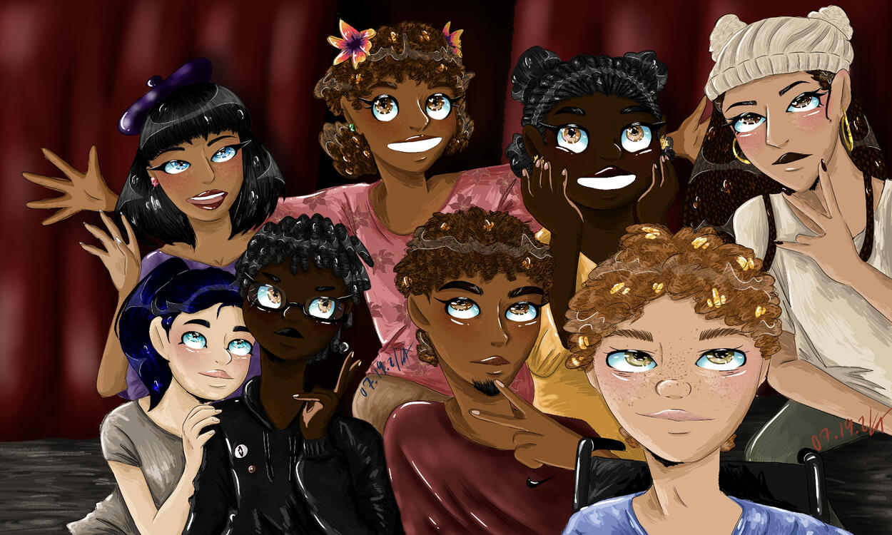 The Kids of 3820 - original characters